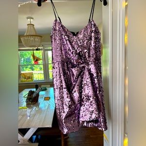 *NWT* Parker - PERFECT TAYLOR SWIFT sequin lavender dress - ERAs tour